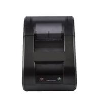 58mm Bluetooth/WiFi Thermal Receipt Printer with Voice-Activated Order Processing & Inventory Management for Supermarkets. black