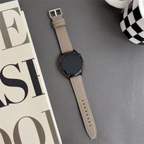 22 mm universalūs laikrodžio dirželiai Samsung, Huawei, Garmin - Tinka vyrams ir moterims, suderinami su įvairiais prekių ženklais 22mm gray