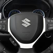 GMRT3 Vidinis Modifikuotas Lipdukas Anglies Pluošto Automobilio Vairo Lipdukas Epoksidinis Lipdukas SUZUKI Vitara Alivio Transporto Priemonės Stiliaus Aksesuarams sidabras