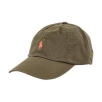 Polo Ralph Lauren pony pattern cotton cap women's brown 211912843006 ruda