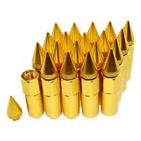 20pcs/set 12x1.5 Universal Aluminum Car Styling Tunning 60mm Extended Tuner Wheels Rims Lug Nuts Racing JDM Style LGLM001 auksas