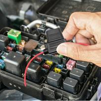 For General Model Automotive Fuse Holder 12-48V Fuse Holder For Automotive Circuit System Accessories Effective Stable For RV China Mainland gray