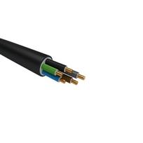 Kabelis Elpar N2XH-J, juodas, 3x4mm², 1kV, monolitinis, XLPE izoliacija, behalogeninis (LSZH), B2ca (s1, d1, a1), ritė 500m