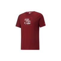 PUMA X Coca Cola Graphic Tee 'Red' Men's 536158-22 M brown