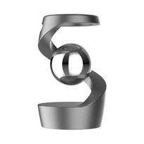 Desktop Gravity Defying Kinetic Gyro Levitating Toy Optical Illusion Stress Relief Relaxing Desk Fidget Toy