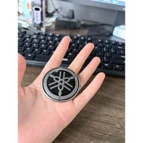 Motociklo Nerūdijančio Plieno Emblemos Lipdukai Tinka Yamaha 125cc Jog I125 Xuying Fuxi Feizhi 125 Modeliams tamsiai mėlyna spalva