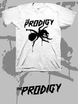 The Prodigy Band Print T-shirt XXXXL gray