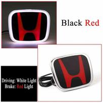 Honda PMMA LED priekinis automobilio emblemos lipdukas Galinės bagažinės šviesos ženklelis Accord Civic Odyssey CRV Inspire Amaze Vezel Aksesuarai 156x124mm