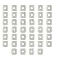 40Pcs Single Way Degassing Valves Exhaust Ventilation Vent CO2 Releasing Valves for Coffee Bag Paper Bag Food Bags 1 white