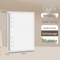 GoodNotes B5 Loose-Leaf Binder with Detachable Lined Paper for Students white