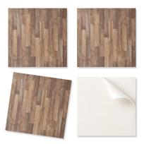 Vinilinių Plytelių Rinkinys Lengvas Montažas Medinių Grindų Raštas 9X30X30 Cm