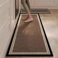 Kilimas Virtuvės Grindų Kilimėlis Sugeriantis Kojų Kilimėliai Ilgi Kilimai Takelis Minimalistinis Prancūziškas Retro Stilius Namų Dekoro Kilimai 1pc 50x120cm
