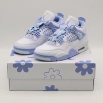 HV0823-100 Nike Air Jordan 4 Retro Forget Me Not (Moteriškas) 8.5W gray
