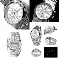 Seiko SND363PC Men's Watch (Silver) gray
