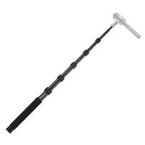 Andoer Handheld Microphone Boom Arm 4-Section Extendable Mic Arm Aluminum Alloy Boom Pole for Microphones 1/4 Inch Screw & Threa Six-section