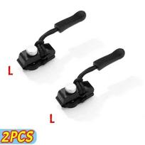 2-6pcs Zipper Repair Kit Universal Instant Zipper Repair Replacement Zippers Sliding Teeth Rescue Zippers Head 3 Different Sizes black