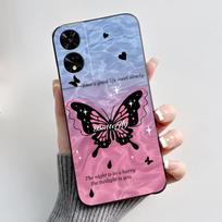 Casing For TCL 505 Case T509K T5094 Aesthetic Fashion Cute Cat Cartoon Soft Silicone Back Cover Black TPU Protective Phone Case TCL 505 gray
