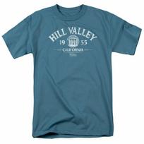 26 Back to the Future Hill Valley 1955 T Shirt Mens Licensed Retro Movie Tee Slate Unisex T-Shirt XL gray