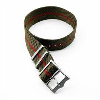 20mm 22mm Karinė Taktinė Laikrodžio Apyrankė Tudor Black Bay Seiko 5 Laikrodžiams Armijos Žalios Spalvos Nailoninė Juosta Patvari Sportinė Apyrankė Vyrams 22mm black