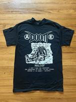 DOOM Relief T-Shirt UK Crust Punk D Beat Hardcore Band Merch Tee UK RAW XL beige