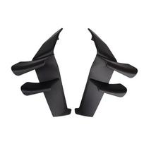 Pair Of High Temperature Resistant PETG Motorcycle Spoiler Wing Suitable For MT09 2024-2025 Models Airflows Optimization 1 black