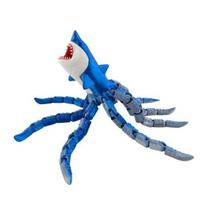 3D spausdinti jūros monstrai, lankstus žaislas-fidget, giliavandenis jūros rijikas, kolekcinis daiktas, streso mažinimo stalo žaislas ir unikalus dovanų variantas vandenyno mylėtojams