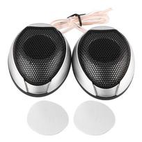 Car Speaker, Car Speaker 1000W Mini Audio Round Adhesive Loudspeaker Automotive Speaker with Glue (Sliver)