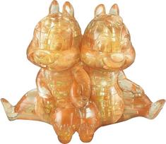 HANAYAMA Crystal Gallery Transparent 3D Jigsaw Puzzle Disney Chip Dale Figures Interior Decor Ages - & Crystal-like - - 7+ beige