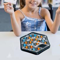 Logical Puzzles Board Game Chess Puzzle for Festivals Family Gatherings gray
