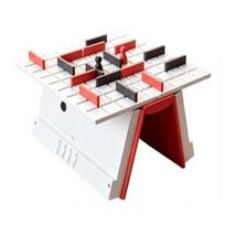 3D Printed Chess Art Wall Strategy Board Game, Book Shaped Portable Maze Tabletop Game with Built?in Storage, Novelty Set Puzzle Decor, Unique Gift A