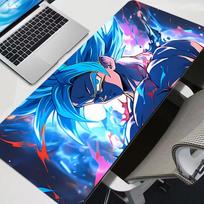 Large Gaming Mouse Pad Dragon Ball Son Goku Anime Pc Computer Gamer Desk Mat For Cs Go Lol Xxl Laptop Kawaii Mousepad 800x300x2mm