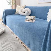 Herringbone Pattern Sofa Towel Cover Cloth Sofa Cushion Four Seasons Universal High Sense Full Covered Sofa Cover Chenille Cushion 180*230cm