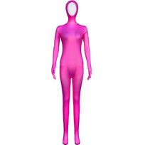 Unisex Orange Open-Face Zentai Suit for Stage Performance Adult 180 pink