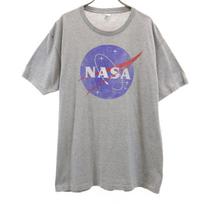 Pacific 90s Old NASA Print Short sleeve T-shirt XL gray Men's Used gray