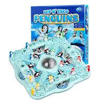 Party Penguin Chess Board Game Family Toy for 1-4 Player Friend Interaction blue