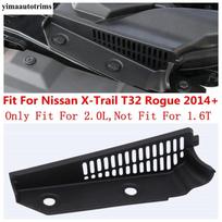 Car Engine Warehouse Air AC Inlet Vent Protection Cover Trim Accessories For Nissan X-Trail X Trail T32 2.0 L Rogue 2014 - gray