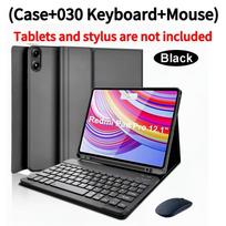 Case for Redmi Pad Pro 12.1 Inch,Bluetooth Keyboard cover for POCO Pad 12.1 Inch Wireless removable keyboard cover Redmi Pad Pro 12.1&Spanish