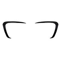 Car Front Bumper Splitter Spoiler Trim Grille Canard For VW UP 2011-2015 Front Grille Wind Wing Bright Black black