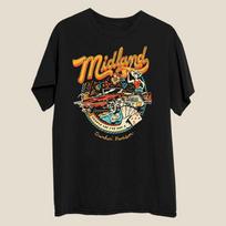 Rare Midland Band Cotton Collection Gift For Fan S to 5XL Tshirt K445 Unisex T-Shirt L brown