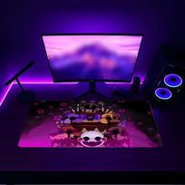 Fnaf Mouse pad with a non slip rubber base suitable for home offices and an ideal gift for gamers 30cmx60cm