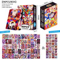 96Pcs The Amazing Digital Circus Pocards Anime Cards Collectible Set For Fans Birthday Gifts Merch/Trading Cards black