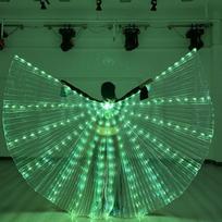 Fantasy Butterfly Led Stage Props With Glowinthedark Wings For Theatrical Performances blue
