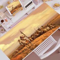 Age Of Empires Žaidimų Pelės Kilimėlis E-sporto Žaidimų Pelės Kilimėlis Ypač Dydžio Personalizuotas Stalo Kilimėlis Klaviatūros Pelės Kilimėlis Neslystantis Stalo Kilimėlis 30cmx80cm(11.8x31.5inch)