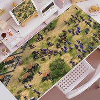 Age Of Empires Žaidimų Pelės Kilimėlis E-sporto Žaidimų Pelės Kilimėlis Ypač Dydžio Personalizuotas Stalo Kilimėlis Klaviatūros Pelės Kilimėlis Neslystantis Stalo Kilimėlis 30cmx60cm(11.8x23.6inch)