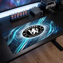Chelsea FC Printed Large Mouse Pad, Non Slip Soft Rubber Gaming Desk Mat for Office Laptop Computer Decor 30cmx60cm（11.8x23.6inch）