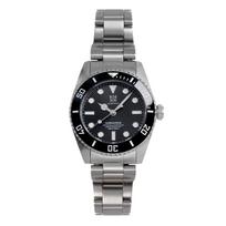 NAUJAS Modelis Hyakuichi 38mm 20 ATM Atsparus Vandeniui Automatinis Laikrodis Keraminis Bezelis Mechaninis Laikrodis Automatinis Užvedimas Juodas [HYAKUICHI 101] Nr.16N Nardytojo juoda