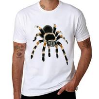 Tarantula Tshirt Casual Breathable Short Sleeve Top 3XL gray