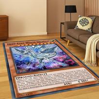 Anime Yu-Gi-Oh Monster Card Cartoon Carpet Rug for Bedroom Living Room Sofa Doormat Home Decor,Kid Game Area Rug Non-slip Gift 80x120cm
