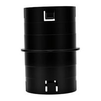 4 Inch Universal Pipe Adapter Corrugated to PVC Pipe Connector for SCH 40 SDR 35 Drain Sewage Pump Extension