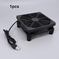 USB 5V 120mm 12cm 12025 DC USB ventiliatorius su apsauginiu tinkleliu 120mm*120mm*25mm Šepetėlių neturintis USB aušinimo ventiliatorius alyvos PC korpuso aušintuvas 12cm 1pcs gray